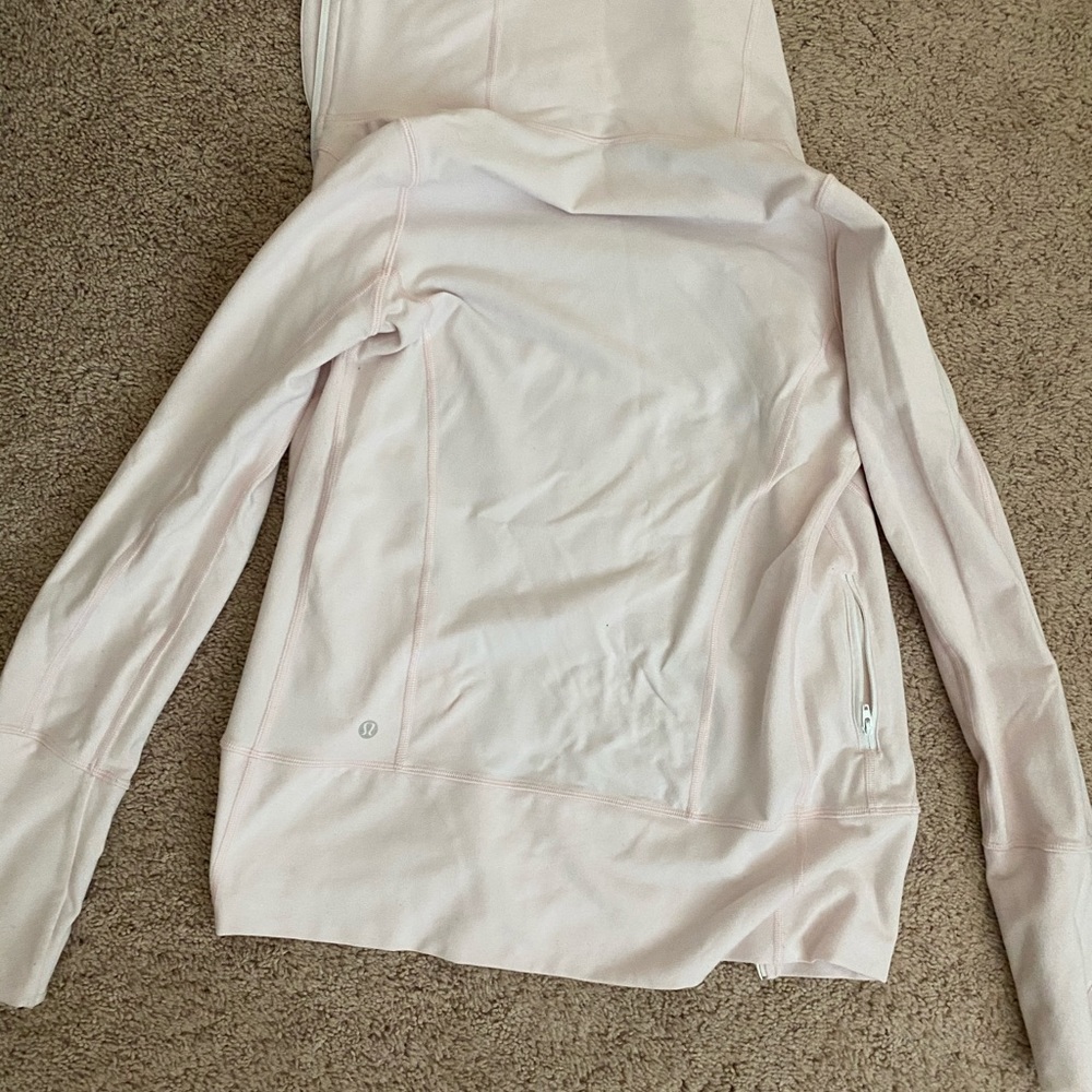 EUC blush pink lululemon jacket